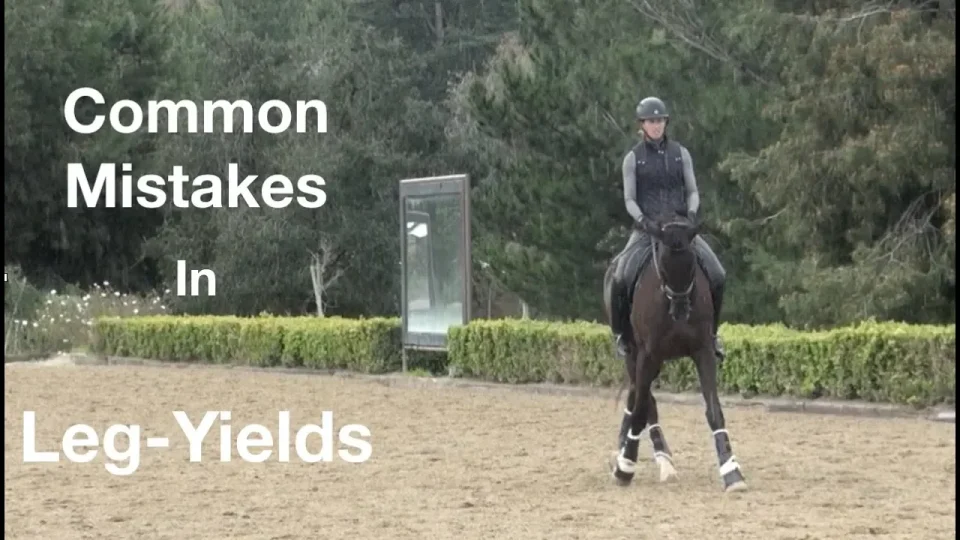 common mistakes in the leg yield