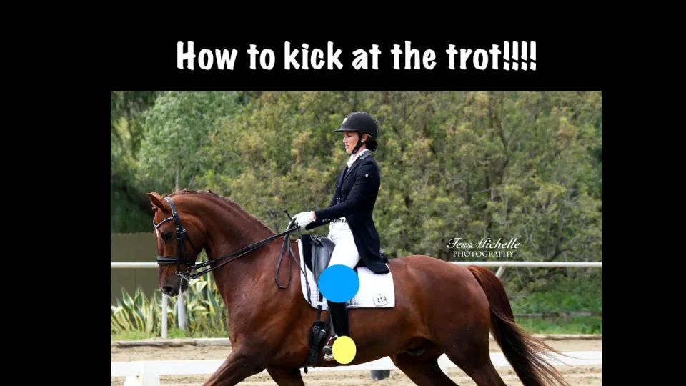 How to kick in trot
