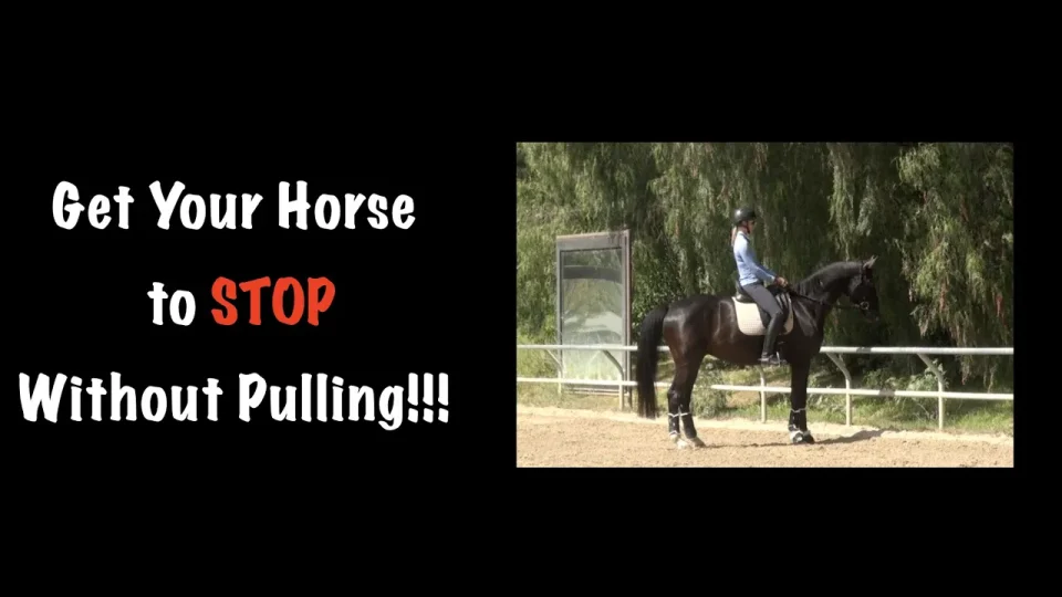 how to stop without pulling